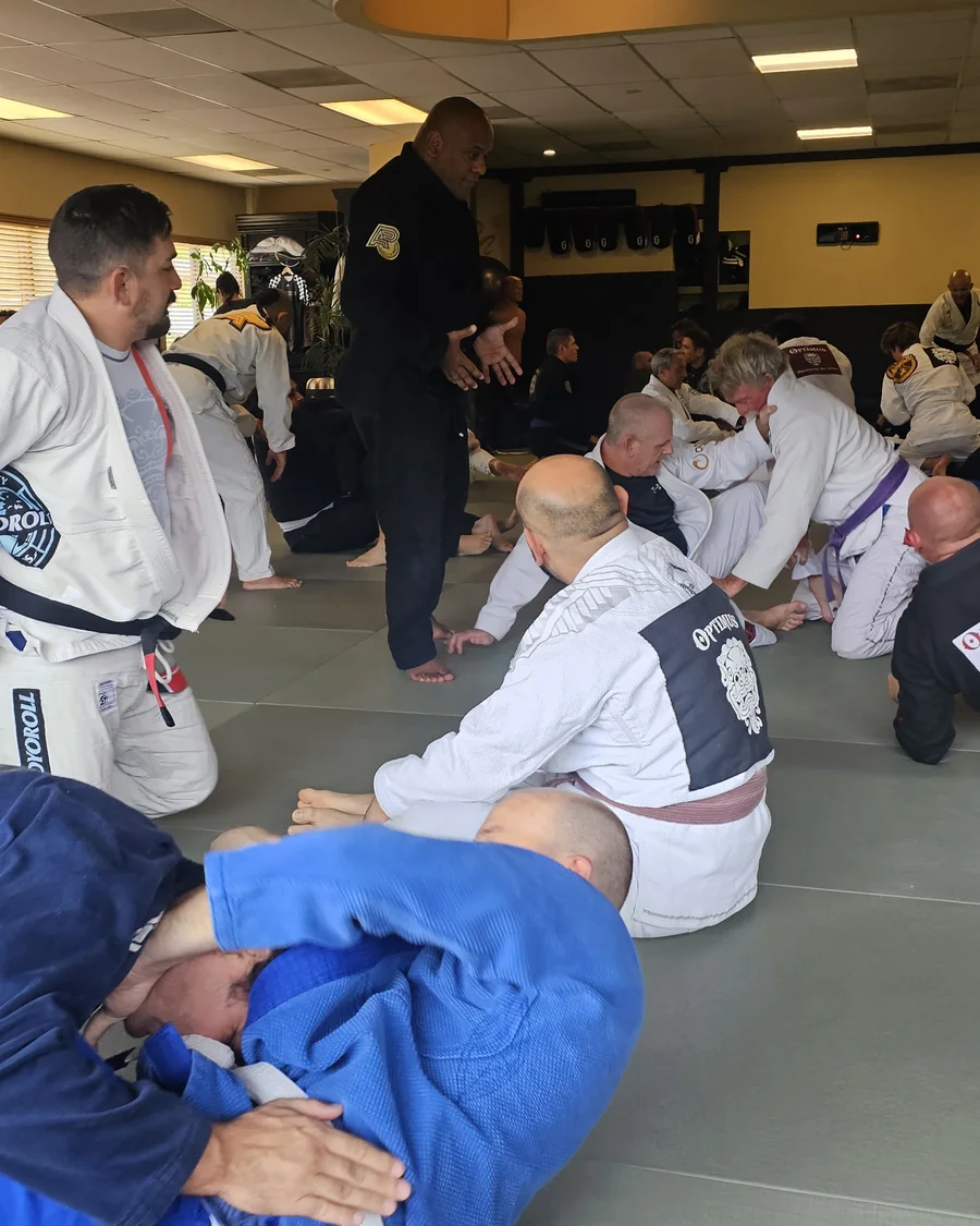 Adults training at Optimus